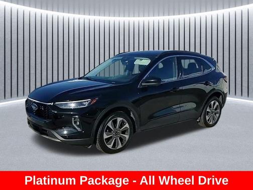 Agate Black Metallic 2023 Ford Escape Platinum