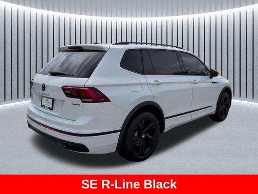 Opal White Pearl 2024 Volkswagen Tiguan 2.0T SE R-Line Black 4MOTION