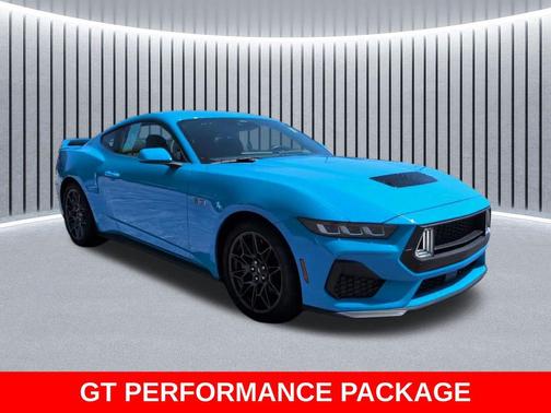 Grabber Blue Metallic 2024 Ford Mustang GT