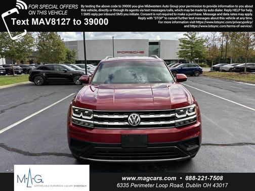 2019 Volkswagen Atlas 2.0T S
