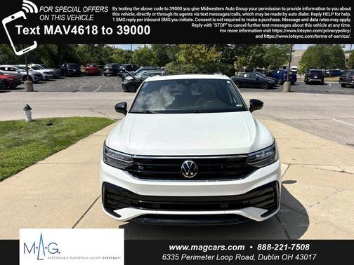 2022 Volkswagen Tiguan 2.0T SE R-Line Black 4MOTION