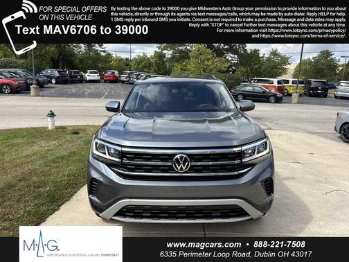 2022 Volkswagen Atlas 3.6L SE w/Technology