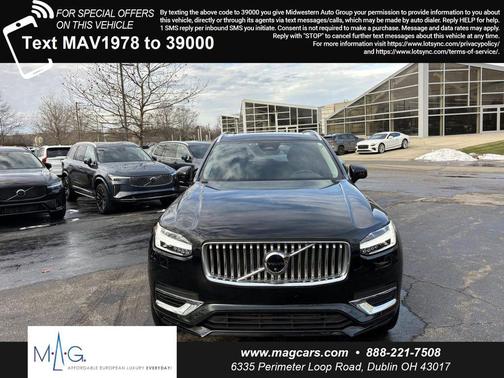 2023 Volvo XC90 Recharge Plug-In Hybrid T8 Plus 6-Seater