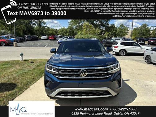 2022 Volkswagen Atlas Cross Sport 3.6L V6 SE w/Technology