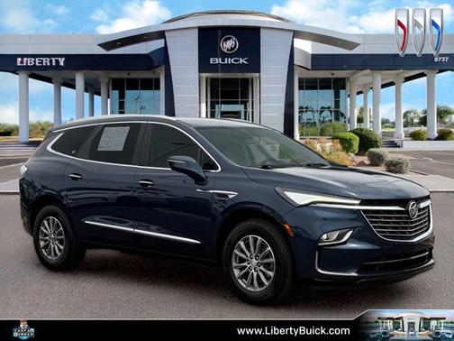Emperor Blue Metallic 2023 Buick Enclave Essence
