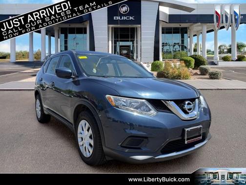 Arctic Blue Metallic 2016 Nissan Rogue S