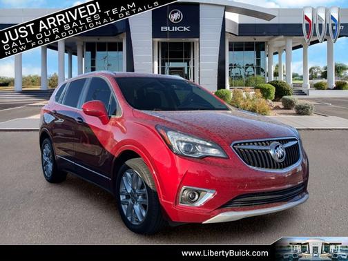 Chili Red Metallic 2020 Buick Envision Premium I