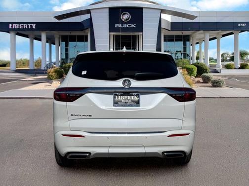 White Frost Tricoat 2021 Buick Enclave Avenir