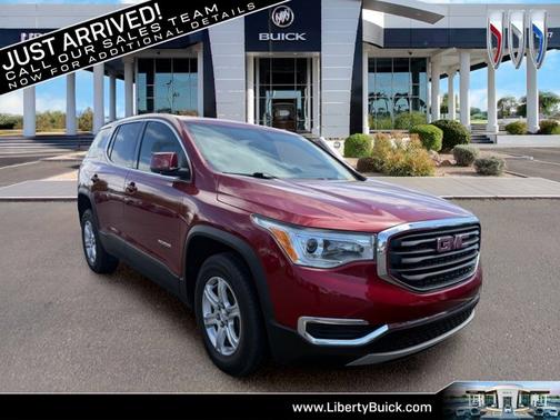 Red Quartz Tintcoat 2019 GMC Acadia SLE-1