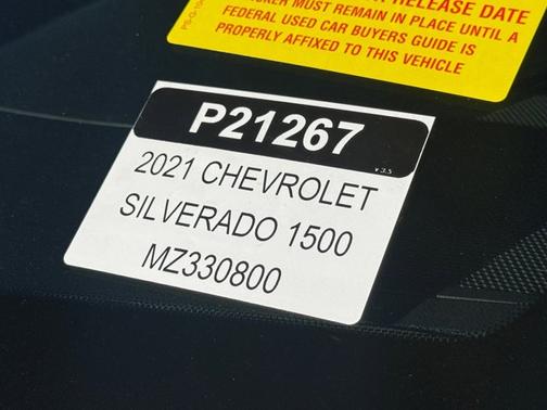 2021 Chevrolet Silverado 1500 Work Truck