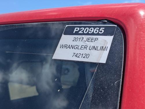 2017 Jeep Wrangler Unlimited Sport