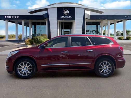 Crimson Red Tintcoat 2017 Buick Enclave Leather