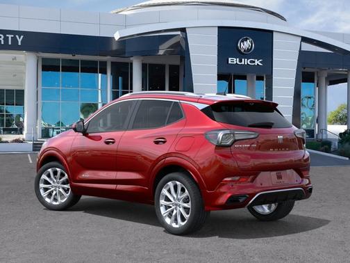 Brilliant Red 2026 Buick Encore GX Avenir