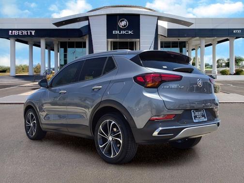 Satin Steel Metallic 2021 Buick Encore GX Essence