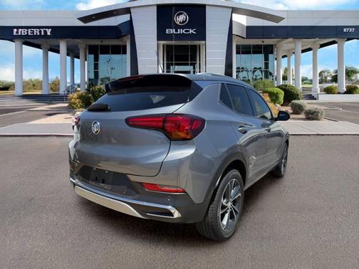 Satin Steel Metallic 2021 Buick Encore GX Essence