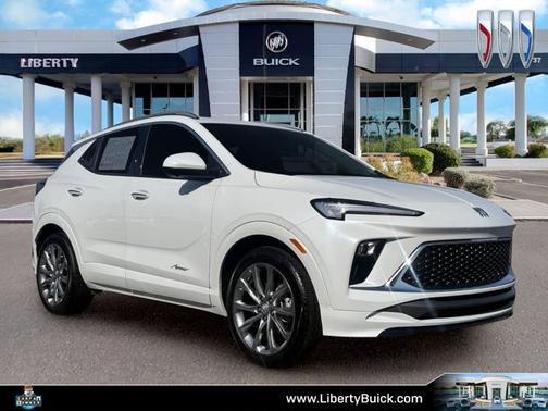 White Frost Tricoat 2024 Buick Encore GX Avenir