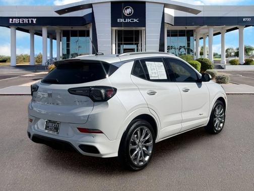 White Frost Tricoat 2024 Buick Encore GX Avenir
