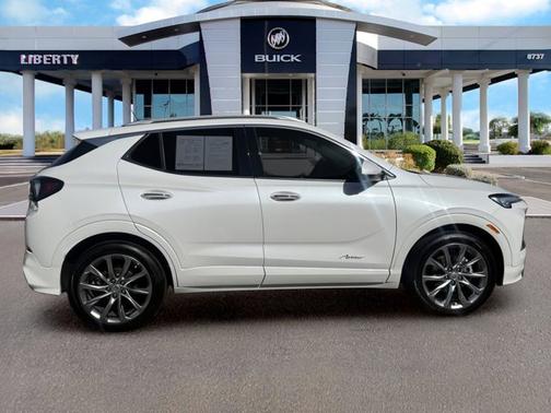 White Frost Tricoat 2024 Buick Encore GX Avenir