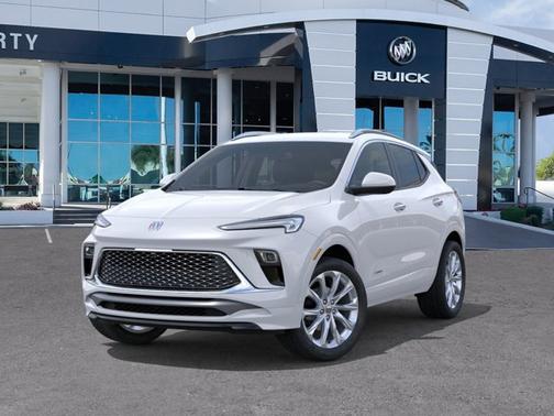White Frost Tricoat 2026 Buick Encore GX Avenir