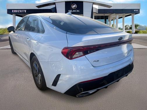 Glacial White Pearl 2021 Kia K5 LXS