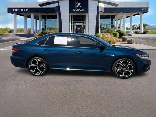 Tourmaline Blue Metallic 2021 Volkswagen Passat 2.0T R-Line