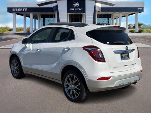 White Frost Tricoat 2017 Buick Encore Sport Touring