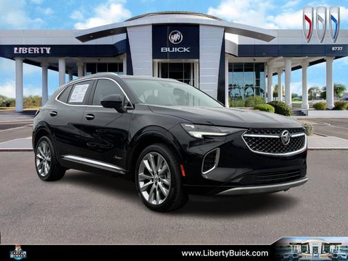 Ebony Twilight Metallic 2023 Buick Envision Avenir