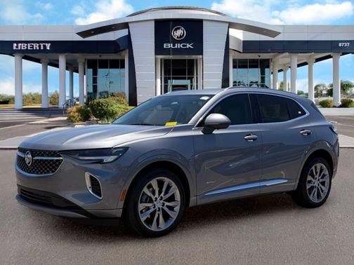 Satin Steel Metallic 2022 Buick Envision Avenir