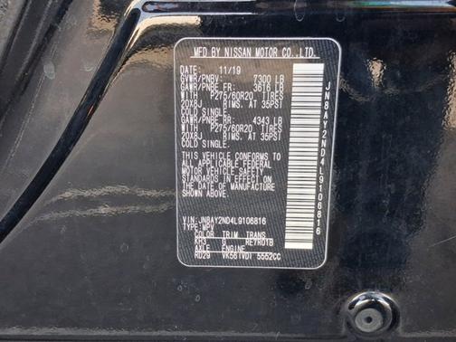 2020 Nissan Armada SL