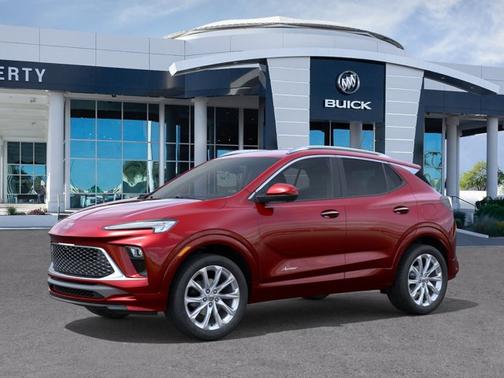 Brilliant Red 2026 Buick Encore GX Avenir