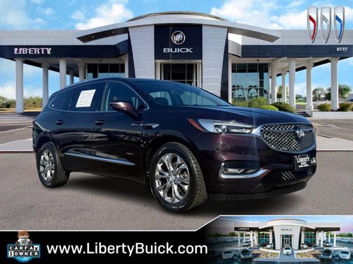 Rich Garnet Metallic 2021 Buick Enclave Avenir