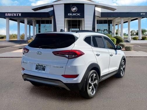 Dazzling White 2016 Hyundai TUCSON Limited