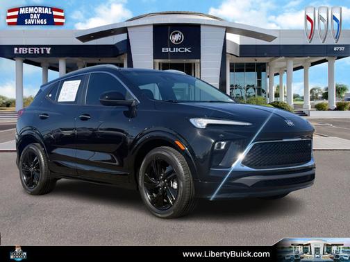 Ebony Twilight Metallic 2024 Buick Encore GX Sport Touring