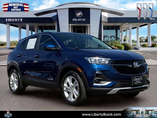 Sapphire Metallic 2023 Buick Encore GX Preferred