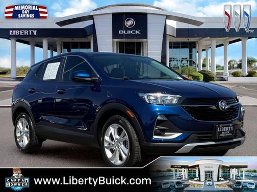 Sapphire Metallic 2023 Buick Encore GX Preferred