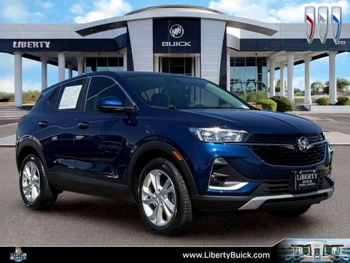 Sapphire Metallic 2023 Buick Encore GX Preferred