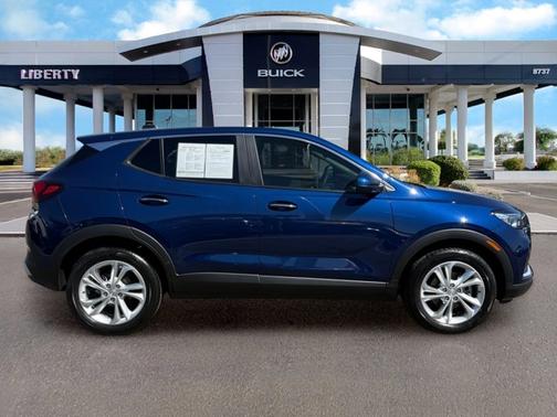 Sapphire Metallic 2023 Buick Encore GX Preferred