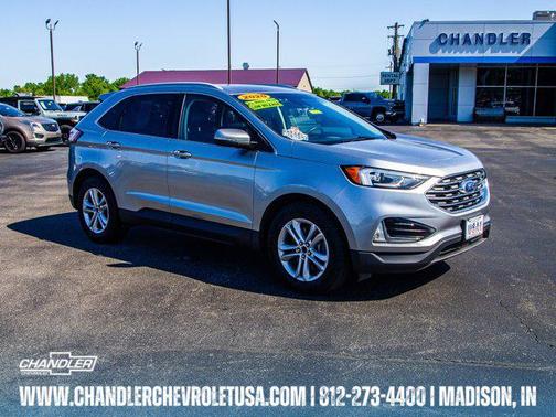 Iconic Silver Metallic 2020 Ford Edge SEL