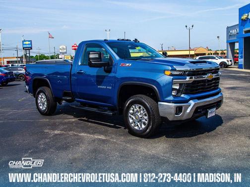 Lakeshore Blue Metallic 2024 Chevrolet Silverado 2500 LT