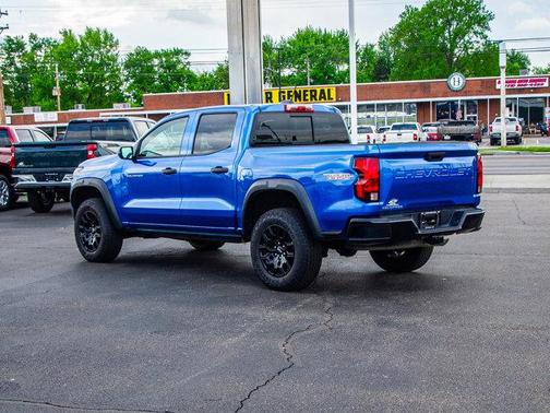 Glacier Blue Metallic 2023 Chevrolet Colorado Trail Boss