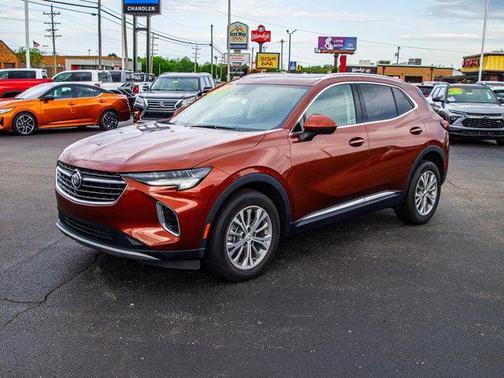 Burnished Bronze Metallic 2022 Buick Envision FWD Preferred