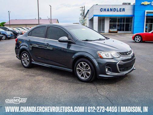 Nightfall Gray Metallic 2018 Chevrolet Sonic LT