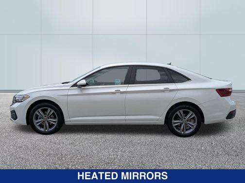 Opal White Pearl 2024 Volkswagen Jetta 1.5T SE