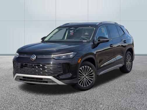 monterey blue pearl 2026 Volkswagen Tiguan 2.0T SE R-Line Black