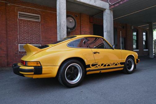 Yellow 1976 Porsche 911