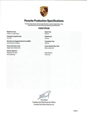 1977 Porsche 911 Turbo