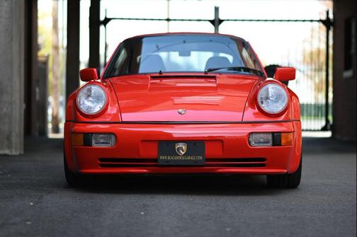 RED 1989 Porsche 911 2D Coupe