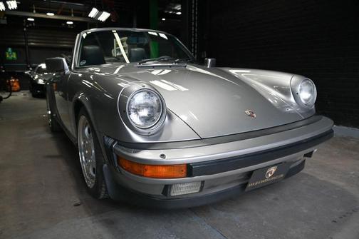 Silver 1986 Porsche 911 Cabriolet