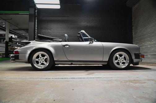 Silver 1986 Porsche 911 Cabriolet