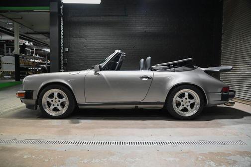 Silver 1986 Porsche 911 Cabriolet
